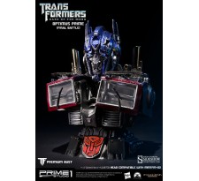 Transformers Optimus Prime Final Battle Version Bust 18 cm